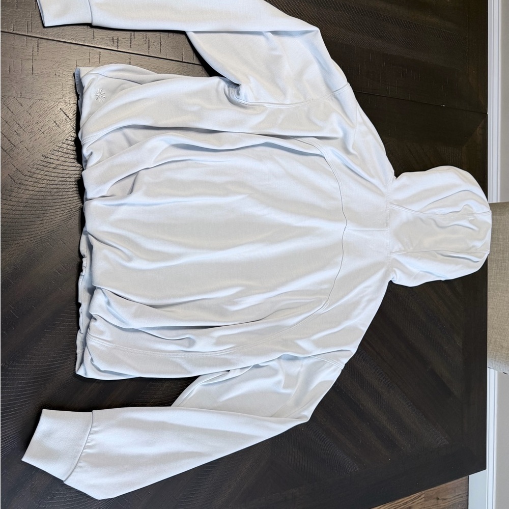 Athleta Women’s Seasoft Bubble Hem Hoodie-Size Small - Picture 3 of 6